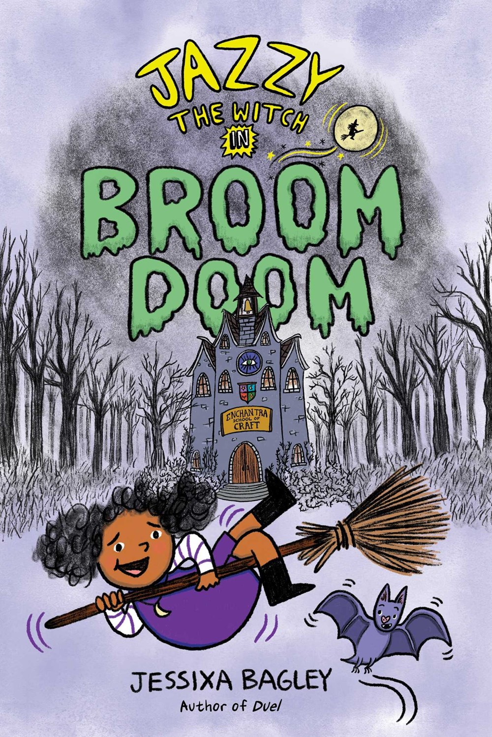 Jazzy the Witch in Broom Doom by Jessixa Bagley